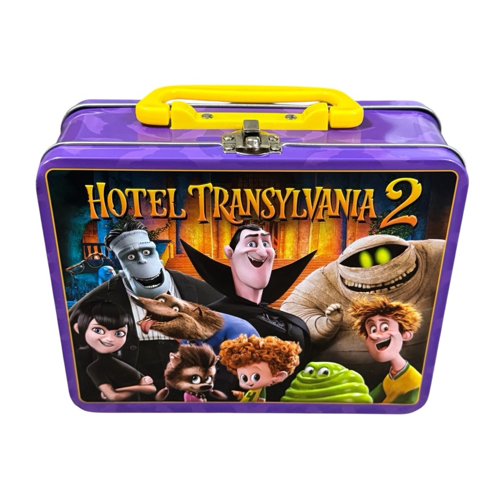 Hotel Transylvania 2 Purple Metal Lunch Box